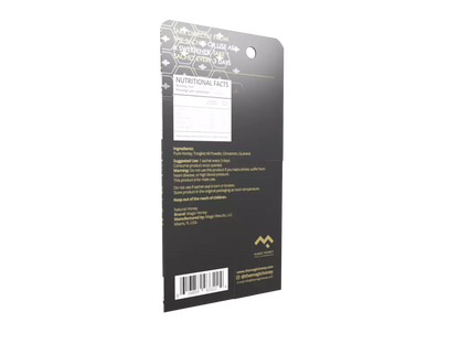 Magic Honey 3 Sachets blister pack, back