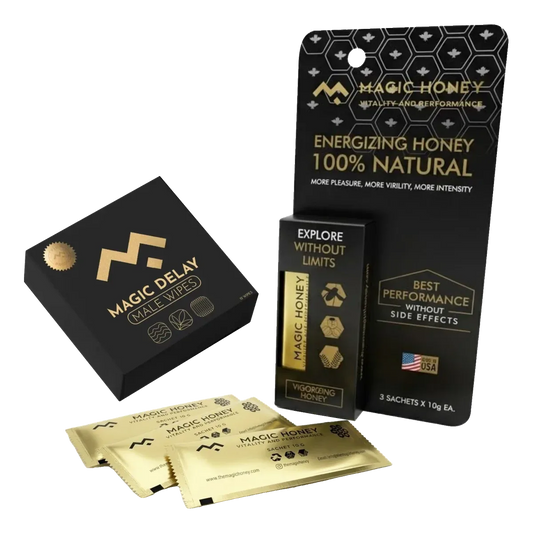 Magic Duo: Magic Honey 3 Sachets and Magic Delay box